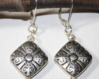 Metal Work Earrings