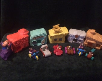 Full set of figurines Flintstones