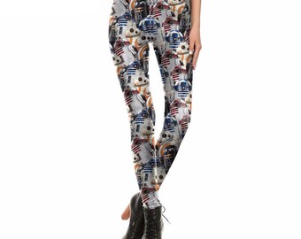 Android Steel Robot Leggings
