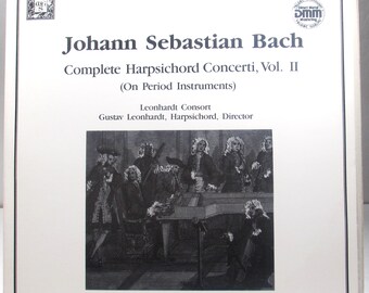 Johann Sebastian Bach - Complete Harpsichord Concerti Vol. II on Period Instrument