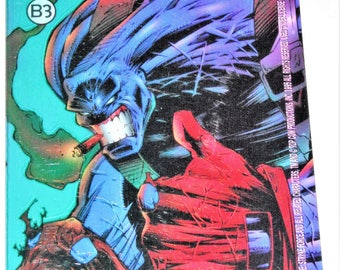 Cyberforce Black Anvil Collector Card, DC Universe Comic Card Promo Superhero Rare Collector Card, Codename Strykeforce, Cyberforce DC Comic