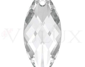 Wholesale Swarovski Navette 6110 30x14 MM Crystal (001)