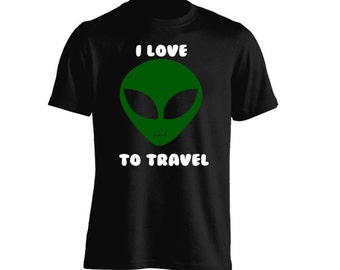 alien green shirt