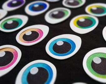 Toony eyes for costumes, fursuits and mascots (1 pair)