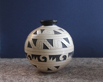 Native American Acoma Pottery Vase