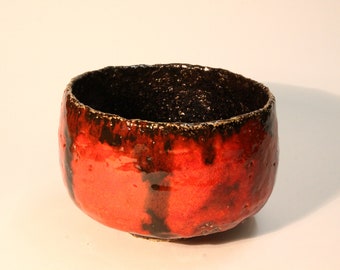 Traditional Japanese tea ceremony bowl, matcha chawan