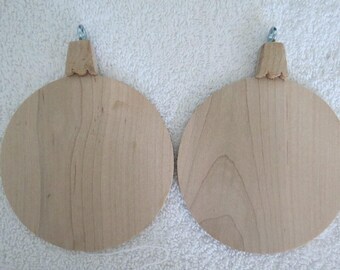 Blank Maple "Christmas Ornament"