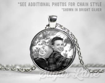 Photo Necklace - Mother's Day Gift - Picture Necklace - Photo Jewelry - Personalized Photo Necklace - Memory Necklace - Keepsake Jewelry