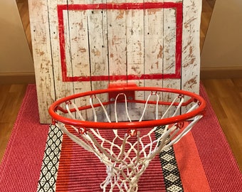 Rustic Basketball Hoop