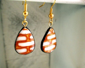 These superearrings complete your outfit! Handmade.