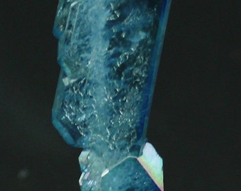 Blue Aqua Aura Faden Quartz, Crystals for Sale