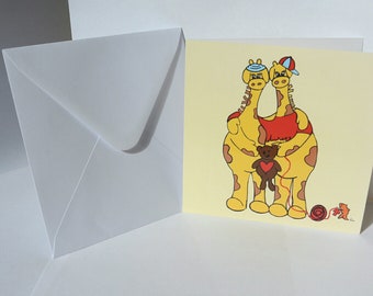 Greeting card for children with cancer