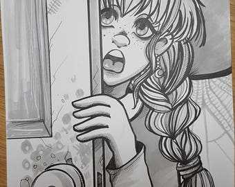 Inktober 2017 day 17 - 'Haunted House'
