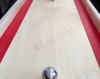 Bowling game, wooden bowling table top game for the whole family, Junior format
