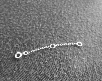 14kt White Gold 2 In 1 Extender-Adjusts 1 to 2 Inch-Fine Jewelry