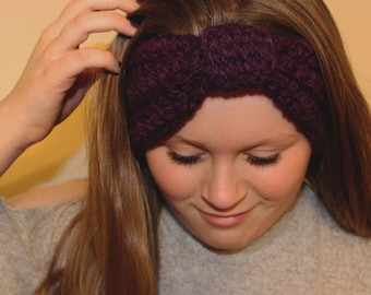 Knotted Ear-Warming Headband