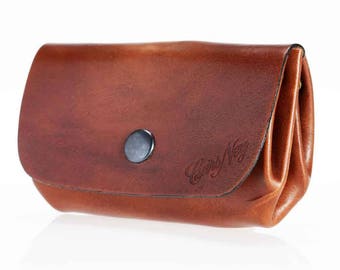 "Grandfather" wallet leather (large)