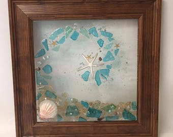 Sea glass window | Etsy