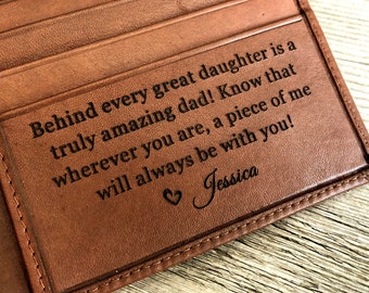 Gift for dad • Father's day gift from daughter • wallet for dad • Toffee 7751 >