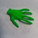 Zombie Hand Cabochon Neon Green Hand Cabochons Realistic Halloween Cabochon Embellishments Party Favors 10 pieces CLEARANCE