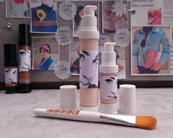 Liquid Powder Organic Mineral Makeup