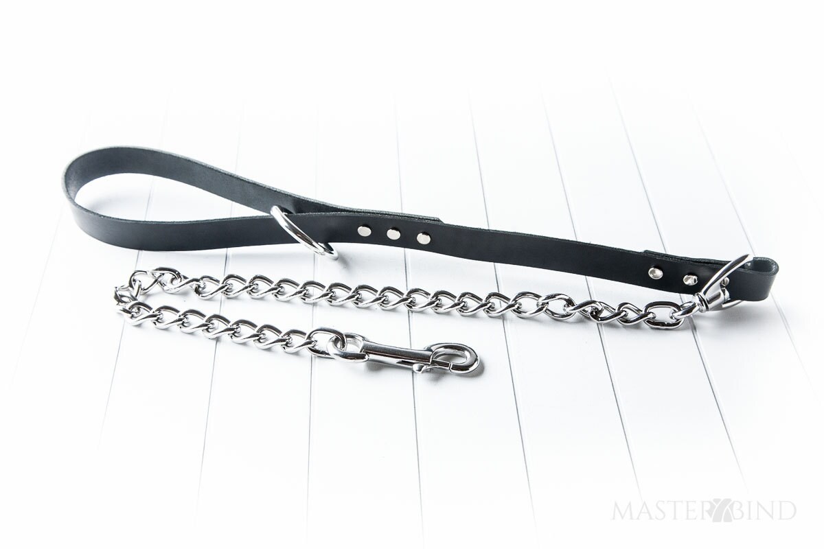 Bdsm Leash Bondage Chain Leash Leather Lead Chain Lead