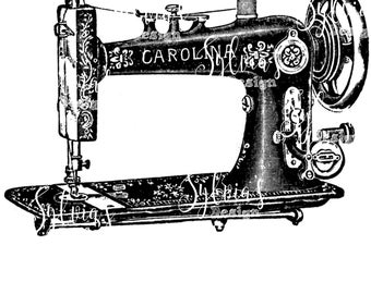 Vintage sewing machine digital download