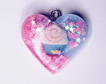 Fairy kei Kawaii Cupcake Pendant