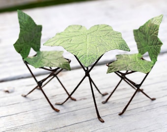 Fairy Garden Furniture TINY bistro set miniature reserved