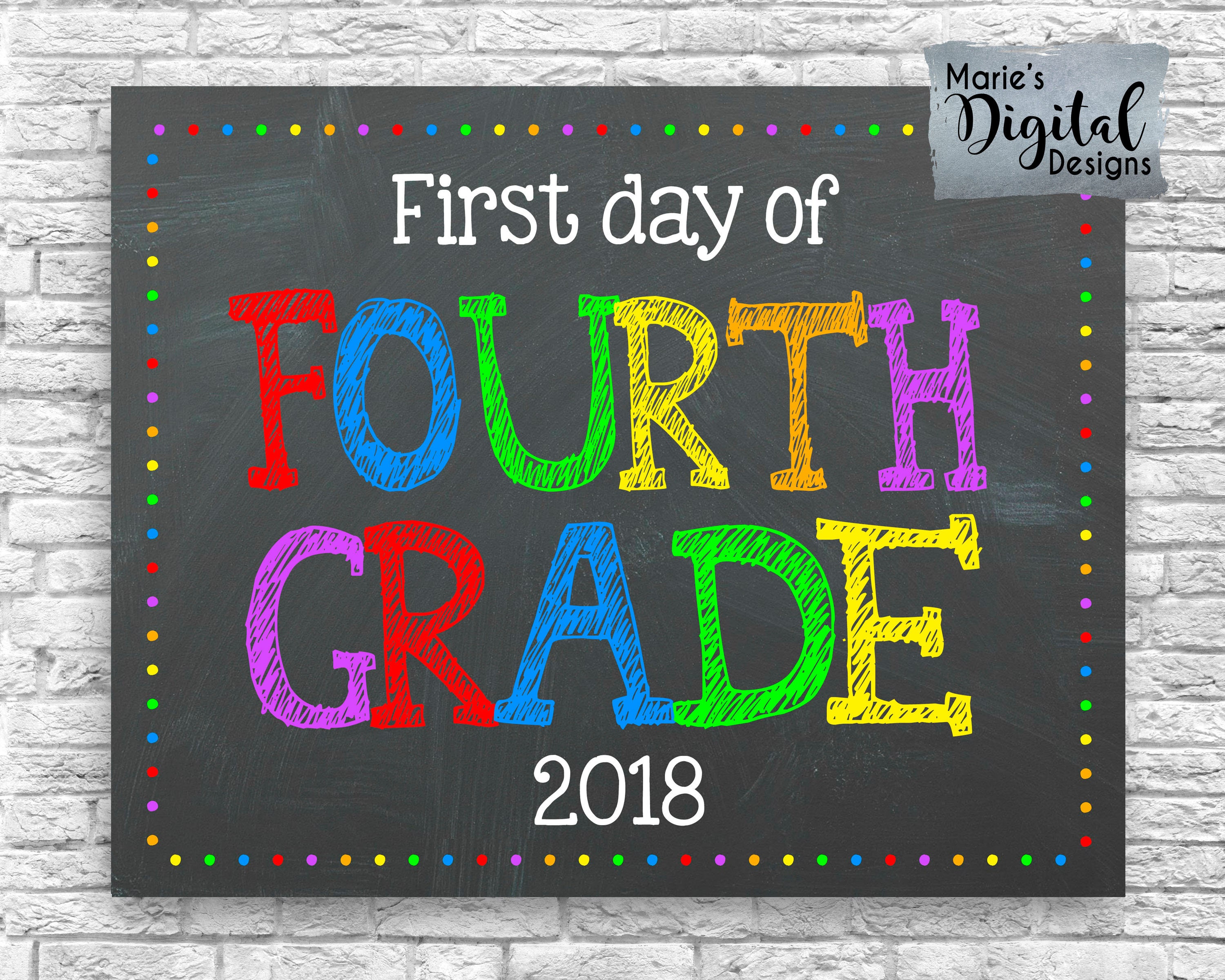 instant-download-first-day-of-fourth-grade-printable