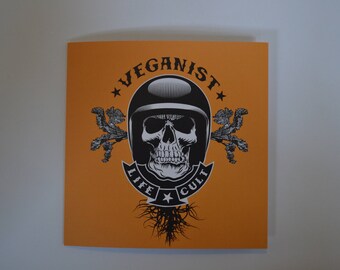 Vegan card. FREE shipping in UK!