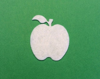 Apple Felt Cut Out for Wax Dipping and Other Crafts