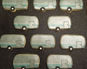 Airstream Camper Cookies