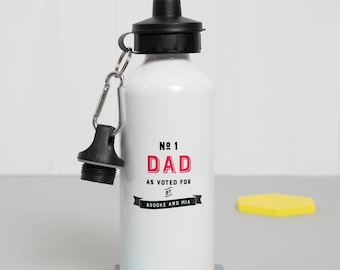 Numero uno daddy - amante de deportes - regalo para él - Keep fit - botella de bebidas