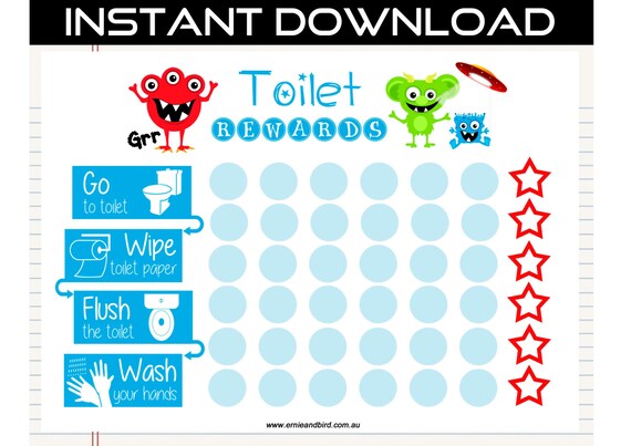 Printable Toileting Chart