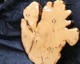 Alaska black spruce burl key hanger