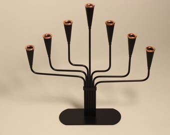 Candle Holder Ystad Metall Mid century