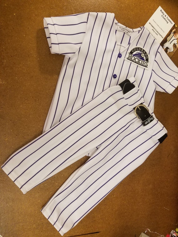 Boys Baseball Uniform Pinstripe Baseball Uniform Kids