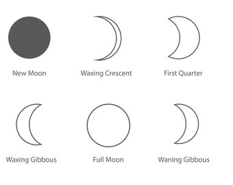 Moon Phases Coloring Sheets Sketch Coloring Page