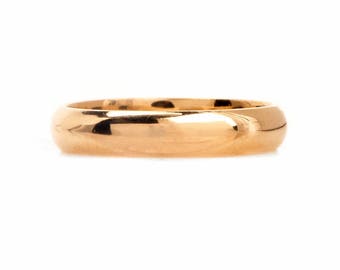 14k Yellow Gold Wedding Band