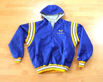 Men's Bomber Jacket XL DeLong Blue Vintage Bomber Jacket