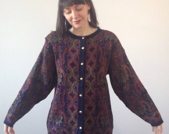 Vintage Oversized Cardigan