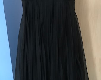 Kayser Black Nylon Short Nightgown