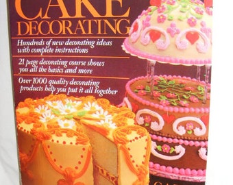 Vintage Wilton Yearbook 1981 Cake Decorating, Birthday, Christmas, Bake, How to Decorate a Cake, Book