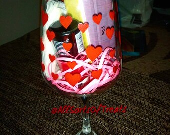 Wine glass - Manicure set