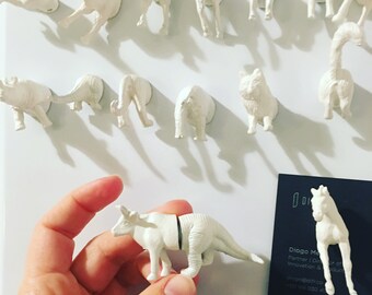 6 x MixMagnets - ANIMALS & DINOSAURS