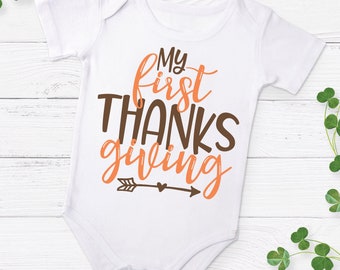 My First Thanksgiving - SVG Cut File