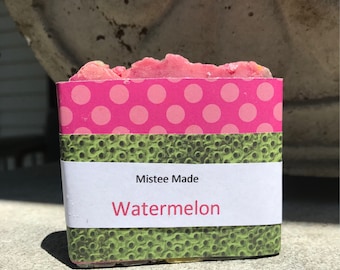 Watermelon soap
