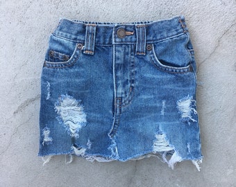 Beige corduroy/denim skirt bought from a boutique