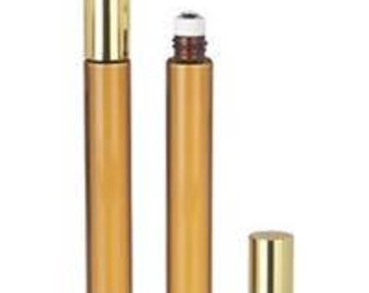AMBER GLASS ROLLON Bottle